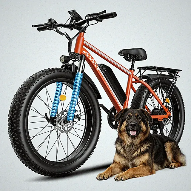 1500W Electric Bike for Adults 26" Fat Tire 32MPH All Terrain Off-Road Ebikes