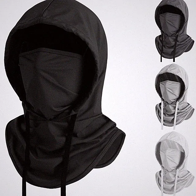 3-in-1 Cooling Balaclava Face Mask Sun Face Shield UV Protection Full Head Hood