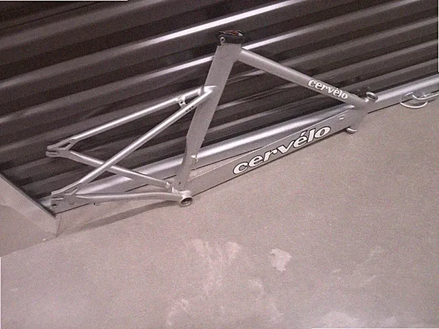 51cm Cervelo P2K Frame 650c 1" Head Tube Time Trial Aluminum Triathlon TT Bike