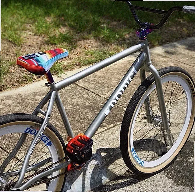 Custom fixed gear freestyle bike