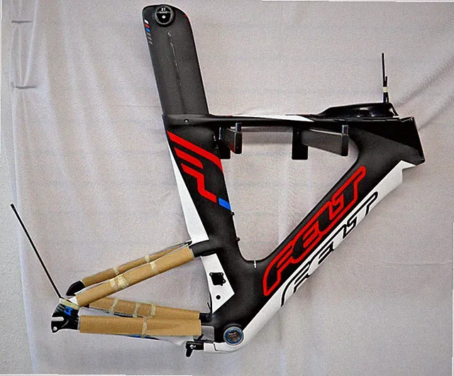 Felt Bicycles IA IA3 Frame Triathlon 54cm Carbon with Seatpost & Rear Brake New
