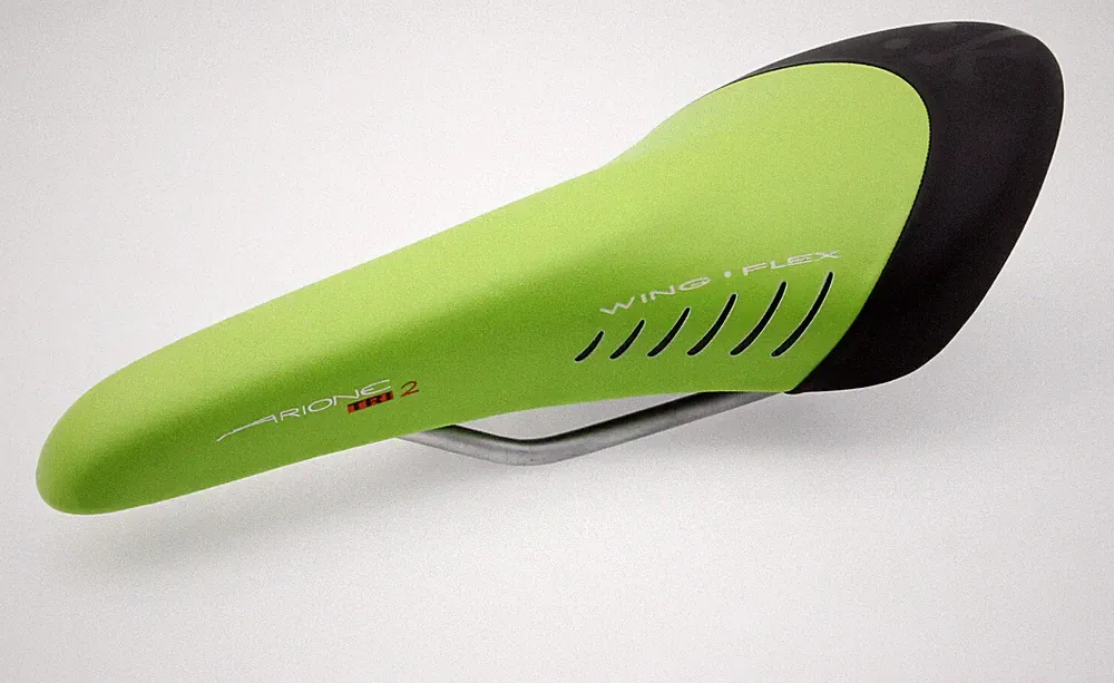 Fizik Arione Tri 2 Triathlon Cycle Saddle Manganese-Rails Bike Seat In Green