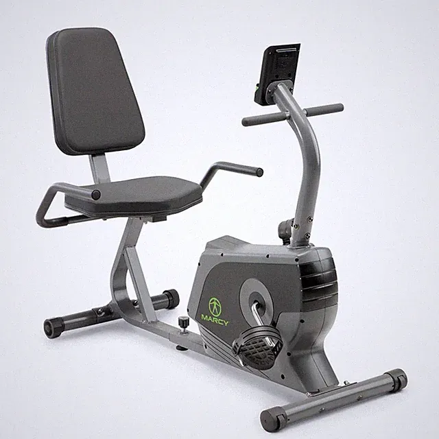 Magnetic Recumbent Exercise Bike with Digital Monitor & Adjustable Seat
