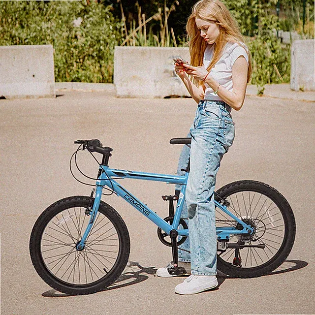 Mountain Bike 21-Speed Adult Child Bikes 20 Inch Bike,High Carbon Steel Frame