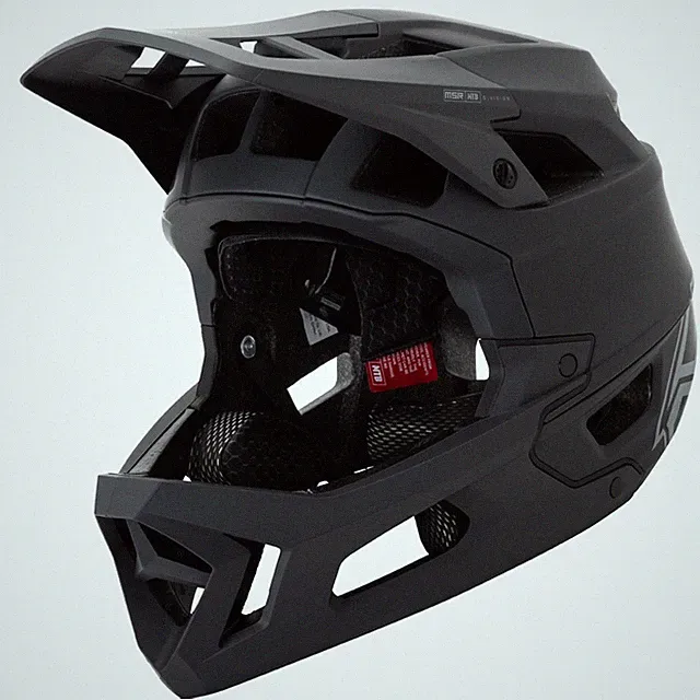 MSR™ Adult Momentum Full Face Mountain Bike Helmet W/MIPS X-Large Matte Black