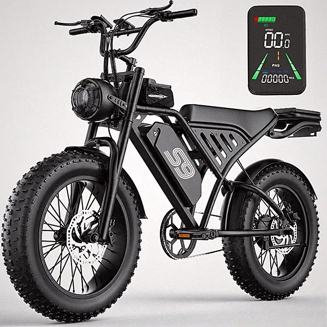NEW 20" FAT TIRE ADULTS ELECTRIC BIKE 3000W 35MPH 48V 20AH MOUNTAIN EBIKE